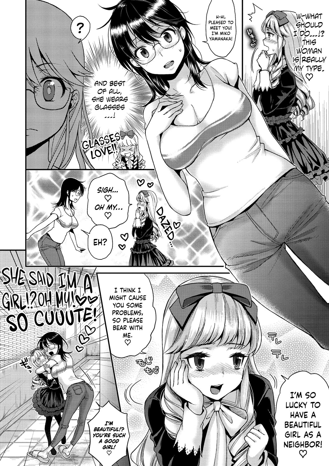 Hentai Manga Comic-Goth Loli-chan Next Door-Read-2